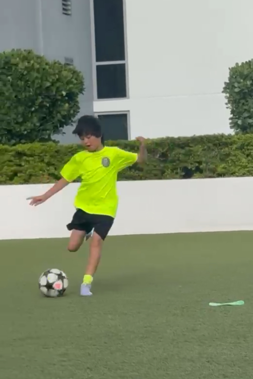 Soccer training