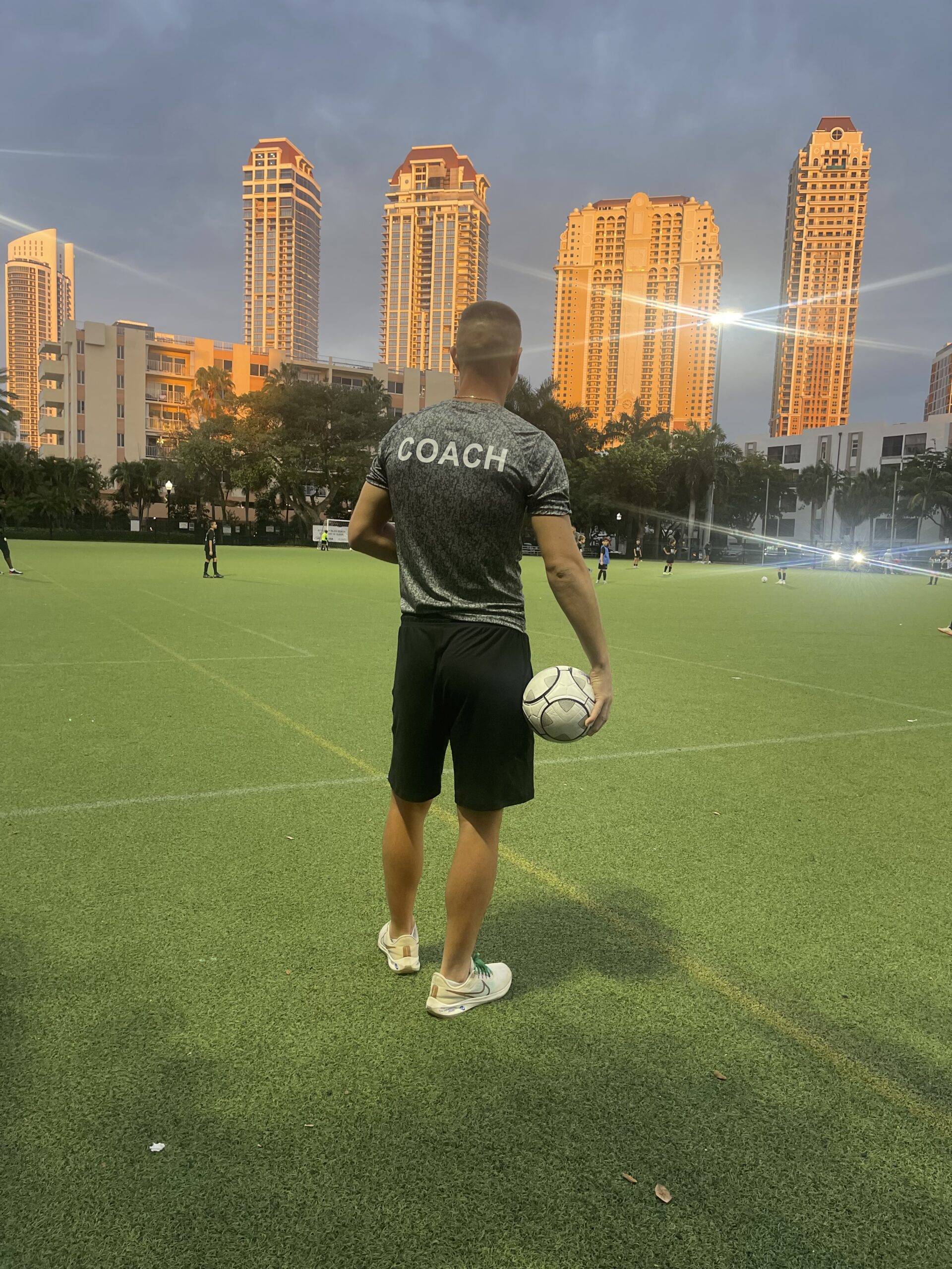 Goalkeeper training